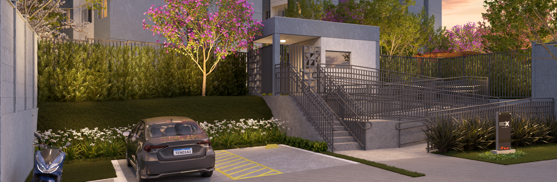 Fachada de apartamento| Apartamentos à venda | Tenda.com