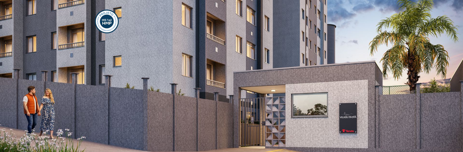 Fachada de apartamento| Apartamentos à venda | Tenda.com