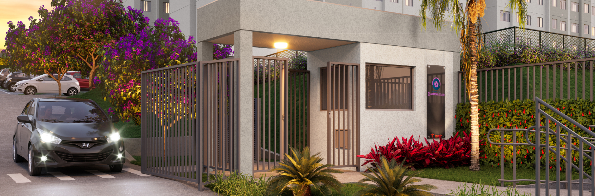 Fachada de apartamento| Apartamentos à venda | Tenda.com