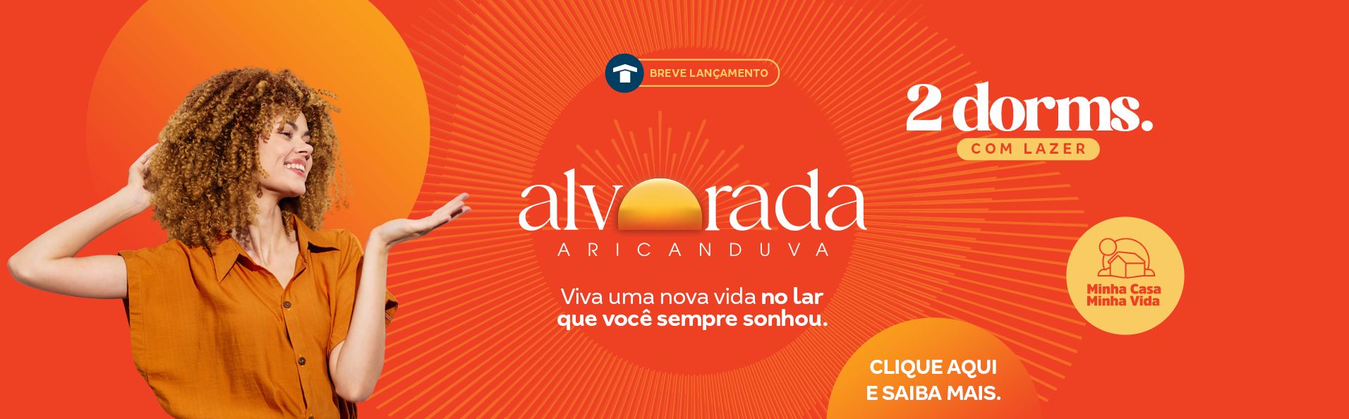 Conheça o Alvorada Aricanduva, breve lançamento da Construtora Tenda em São Paulo, com apartamentos de 2 quartos.