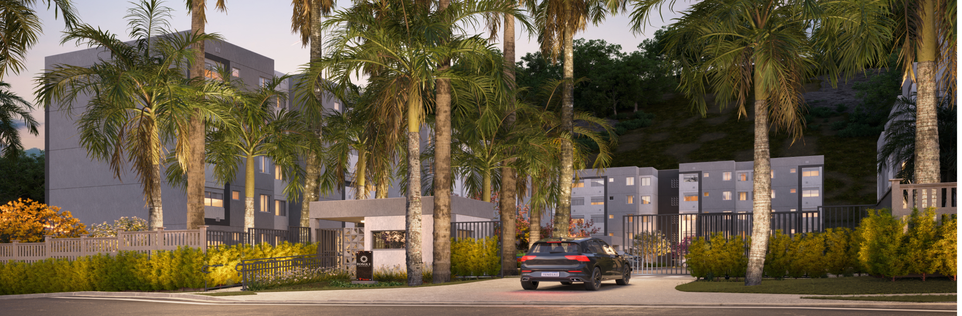 Fachada de apartamento| Apartamentos à venda | Tenda.com