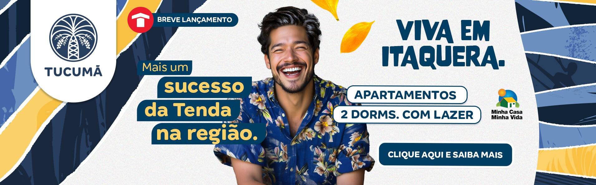 Conheça o Tucumã, lançamento da Construtora Tenda na Zona Leste de SP. Apartamentos de 2 quartos.