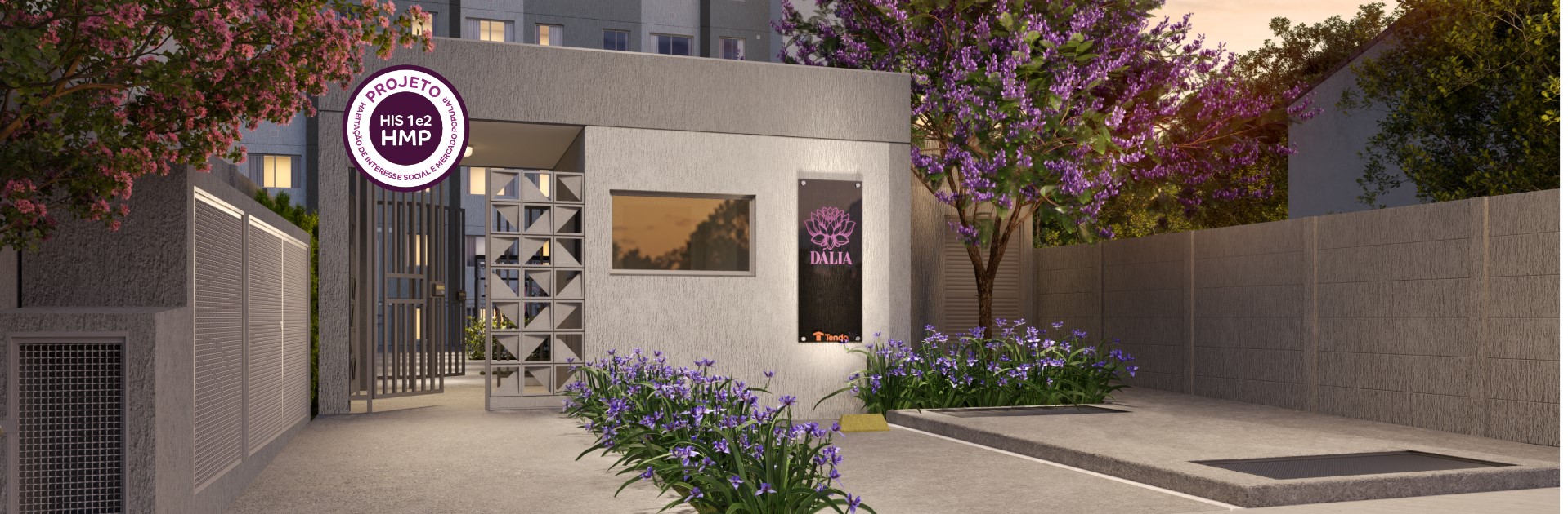 Fachada de apartamento| Apartamentos à venda | Tenda.com