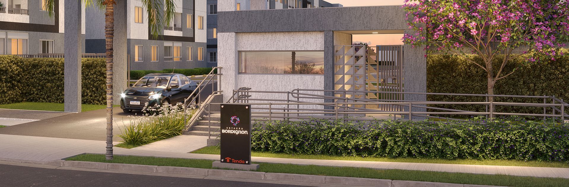 Fachada de apartamento| Apartamentos à venda | Tenda.com