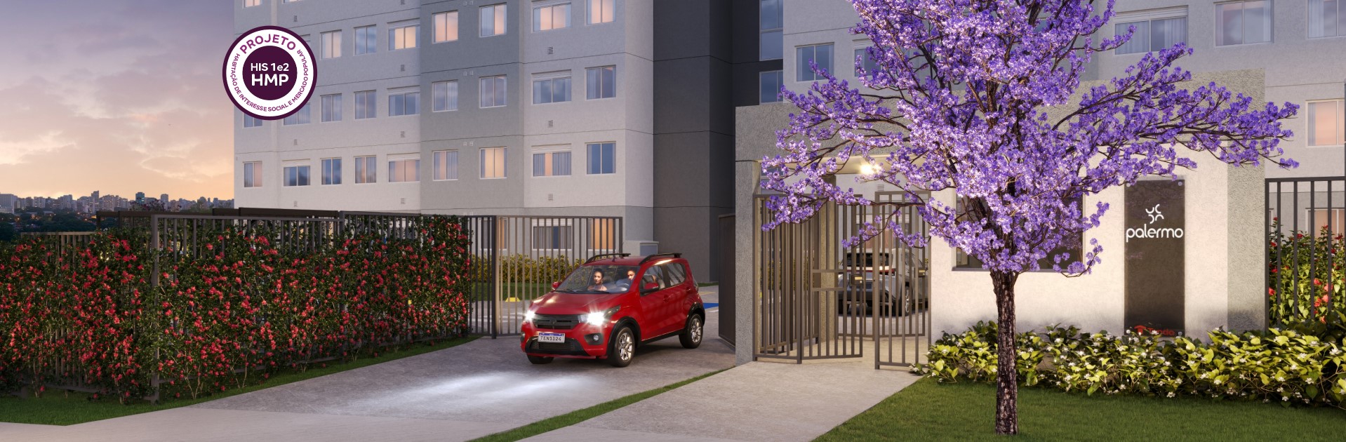 Fachada de apartamento| Apartamentos à venda | Tenda.com