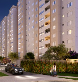 Fachada de apartamento| Apartamentos à venda | Tenda.com