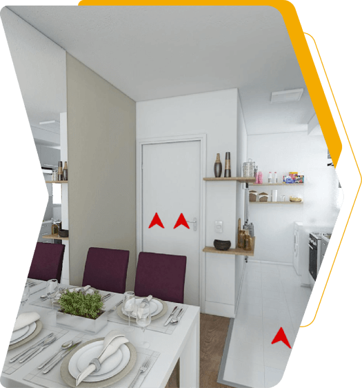 Apartamento decorado