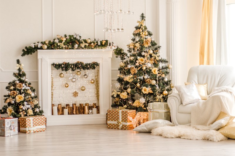 Árvore de Natal dourada | Decoração de Natal | Blog da Tenda