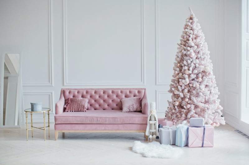 Árvore de Natal rosa | Decoração de Natal | Blog da Tenda