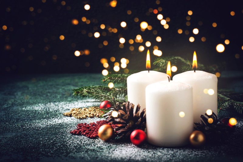 Velas de Natal | Decoração de Natal | Blog da Tenda