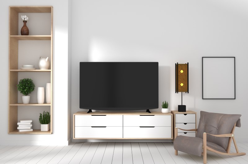 Quanto custa móveis planejados | Foto de uma sala de estar com móveis planejados | Decoração | Blog da Tenda