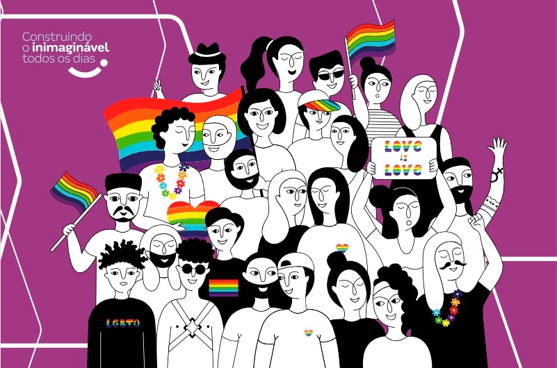 Comunidade LGBT | Ilustração da comunidade LGBT | #JeitoTendaDeSer | Blog da Tenda